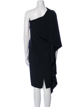 Zero + Maria Cornejo Silk Midi Length Dress