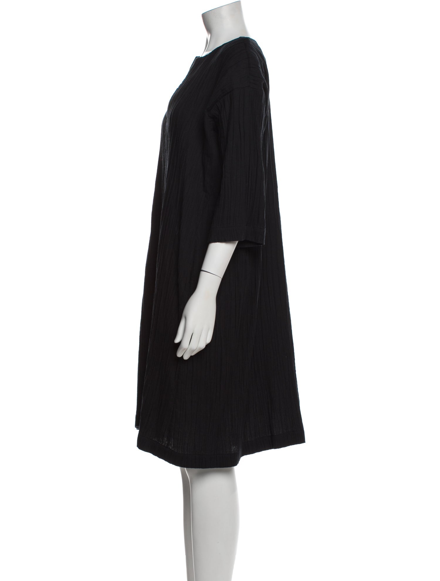 Zero + Maria Cornejo V-Neck Knee-Length Dress