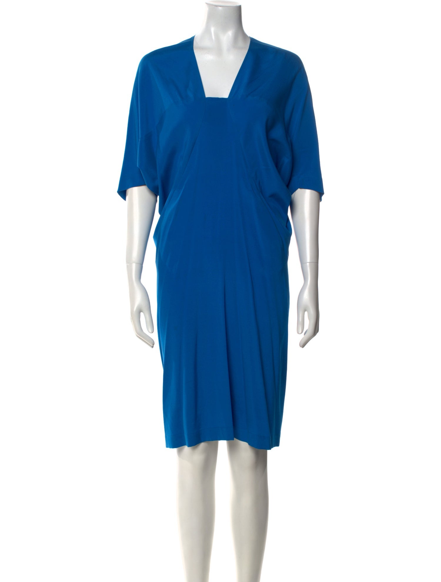 Zero + Maria Cornejo Silk Knee-Length Dress