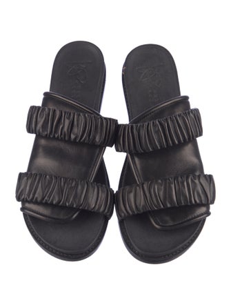 Zero + Maria Cornejo Leather Slides