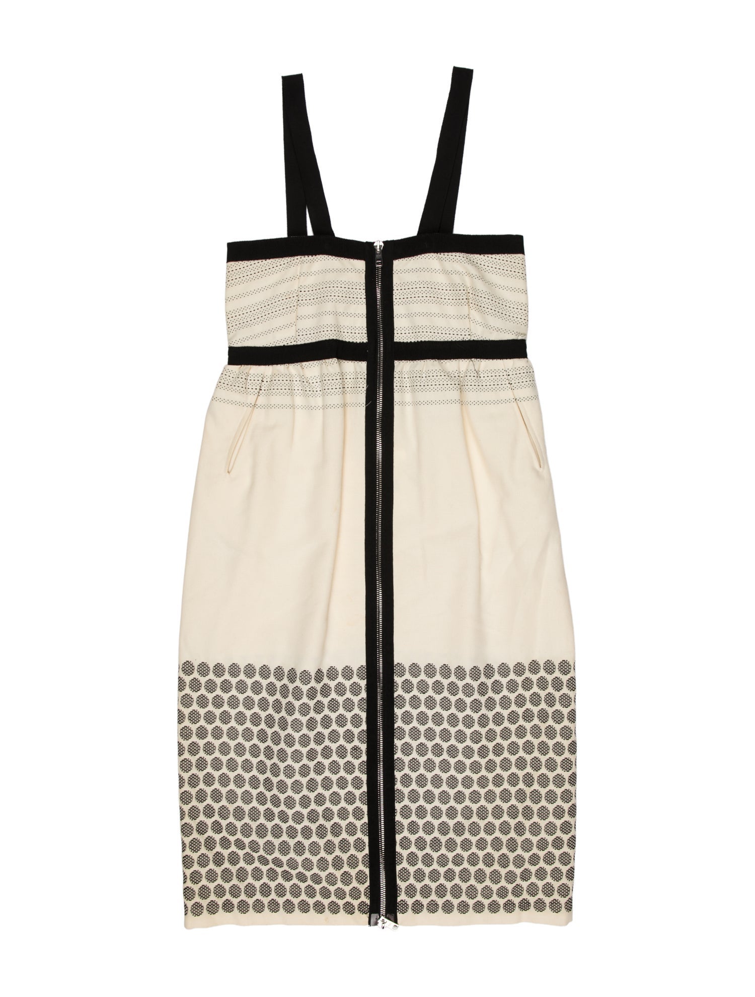 Zero + Maria Cornejo Graphic Print Knee-Length Dress