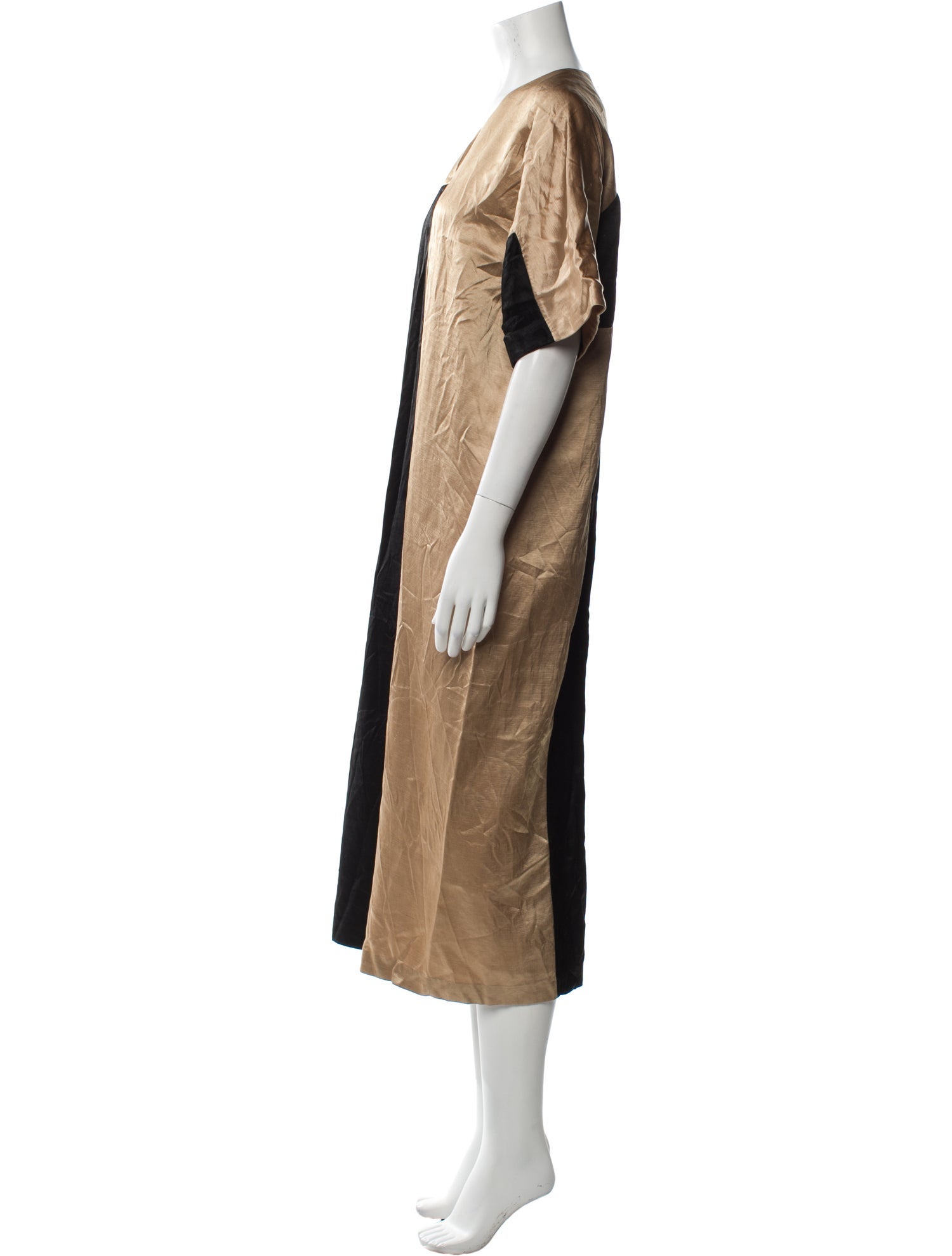 Zero + Maria Cornejo V-Neck Long Dress