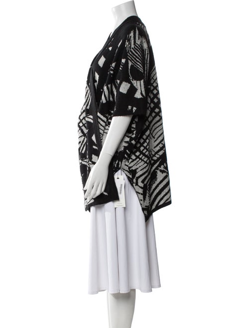 Zero + Maria Cornejo Striped V-Neck Sweater