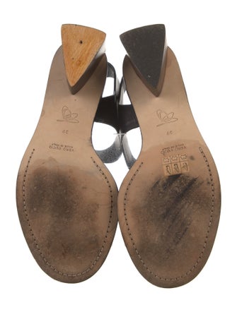 Zero + Maria Cornejo Leather Sandals