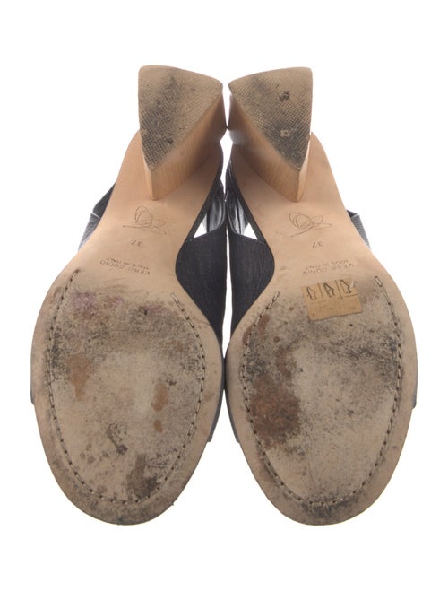 Zero + Maria Cornejo Leather Slingback Sandals