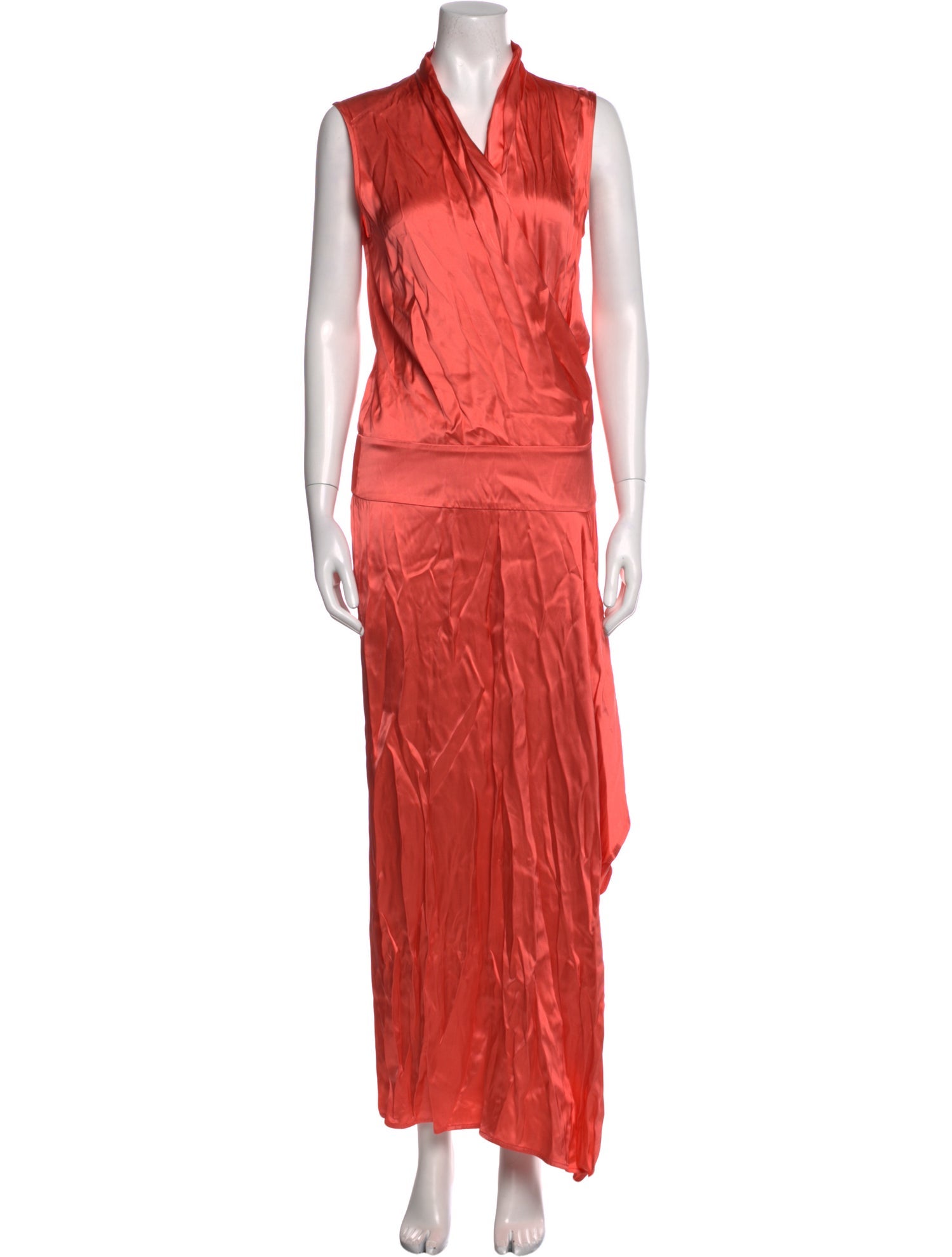 Zero + Maria Cornejo V-Neck Long Dress w/ Tags