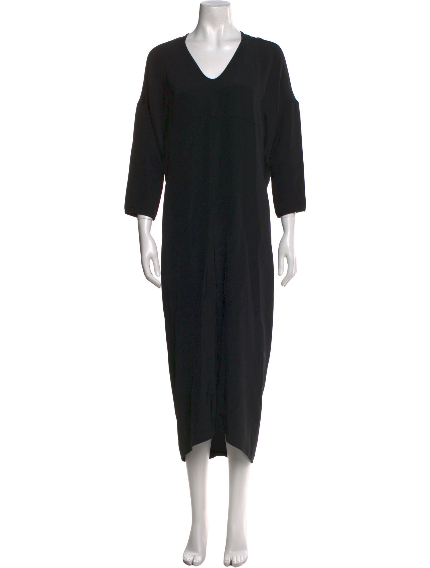 Zero + Maria Cornejo V-Neck Long Dress