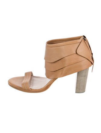 Zero + Maria Cornejo Leather Slingback Sandals