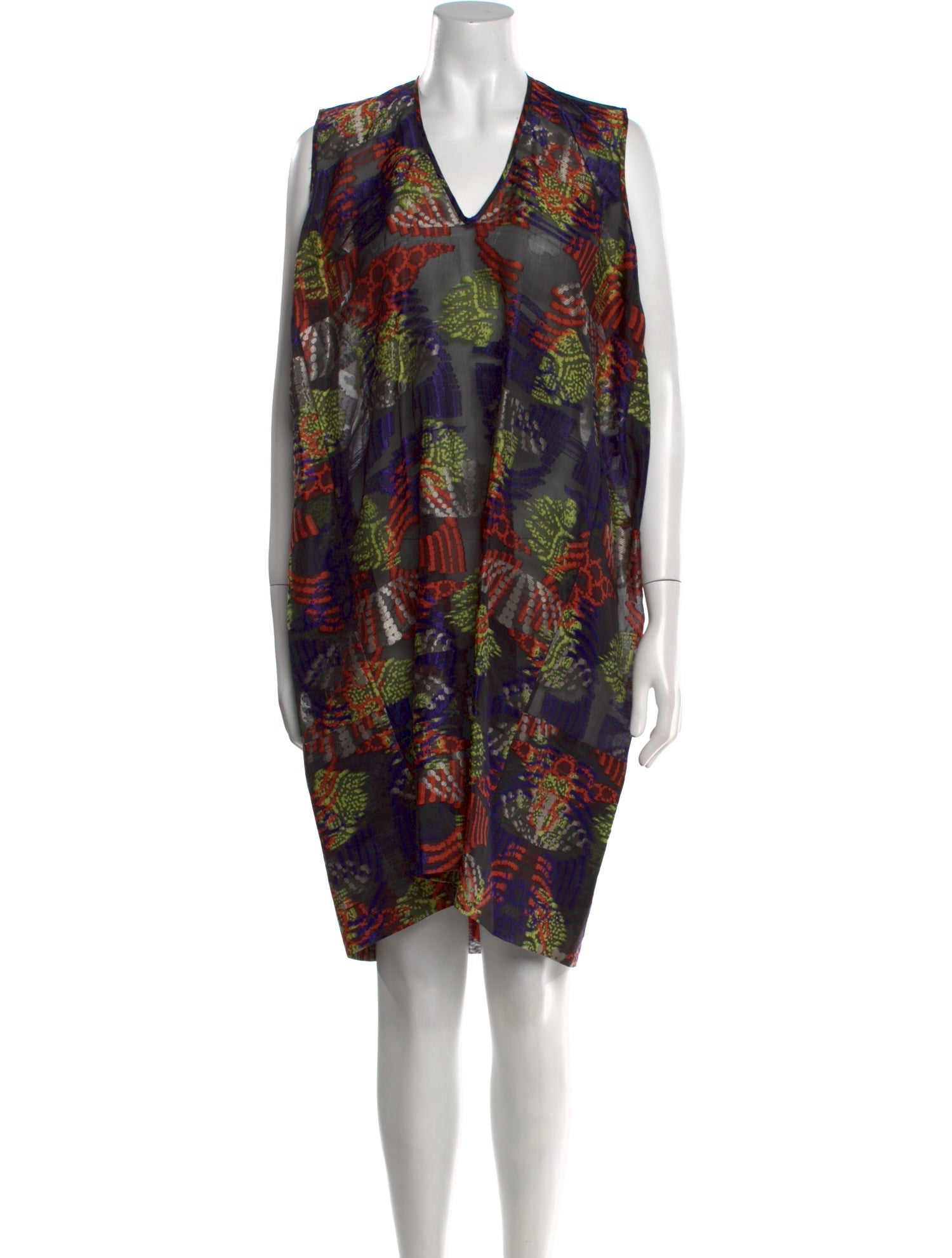 Zero + Maria Cornejo Printed Mini Dress