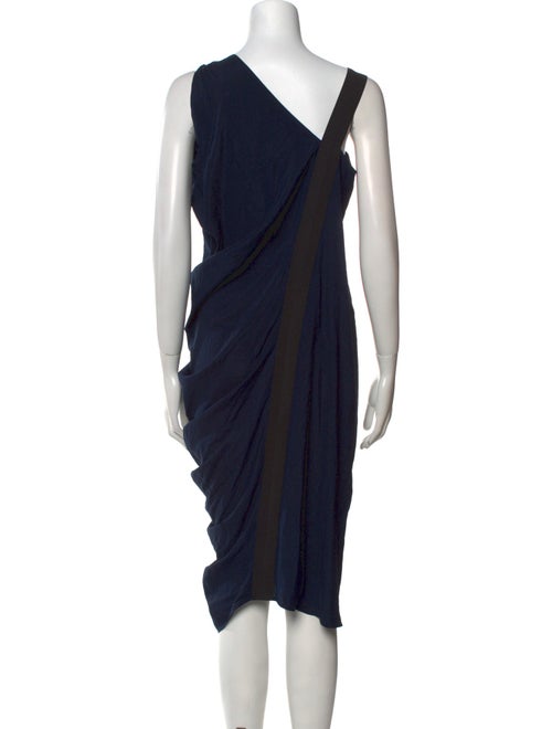 Zero + Maria Cornejo Silk Midi Length Dress