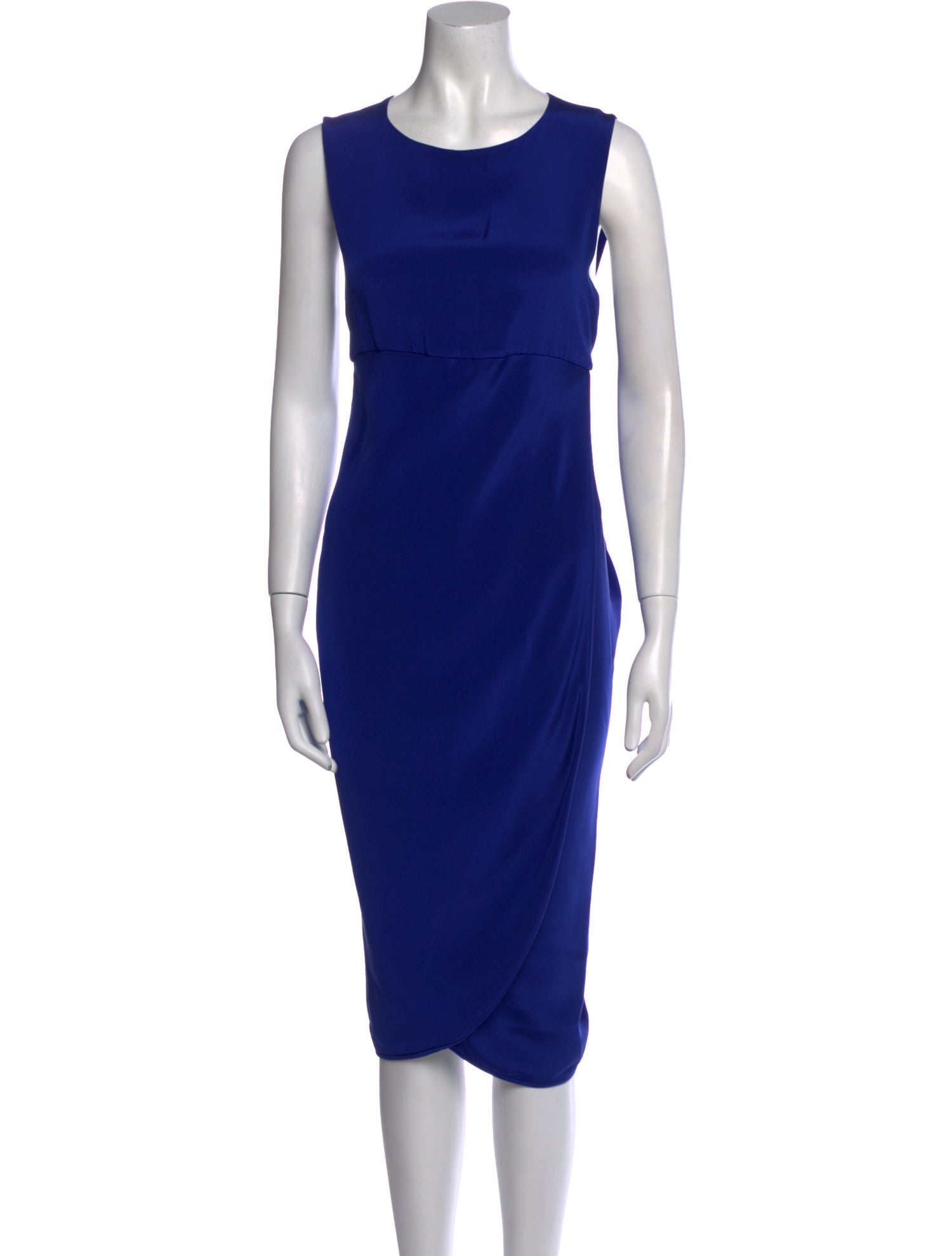 Zero + Maria Cornejo Silk Midi Length Dress