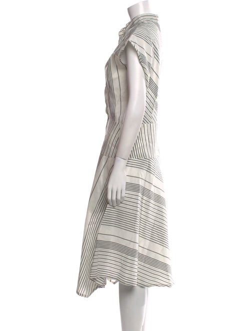 Zero + Maria Cornejo Linen Midi Length Dress