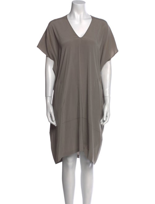 Zero + Maria Cornejo Silk Knee-Length Dress