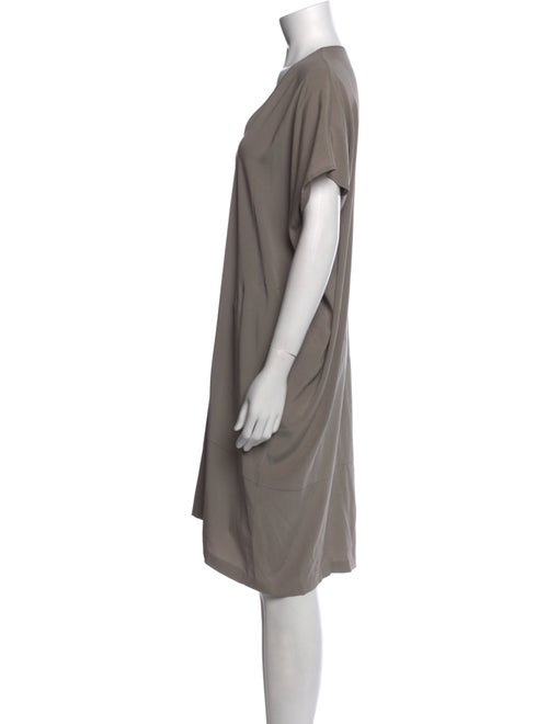 Zero + Maria Cornejo Silk Knee-Length Dress