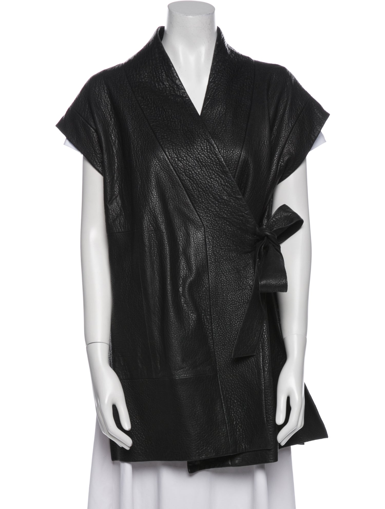 Zero + Maria Cornejo Lambskin Vest