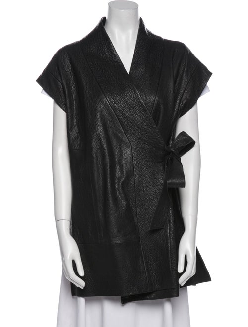 Zero + Maria Cornejo Lambskin Vest