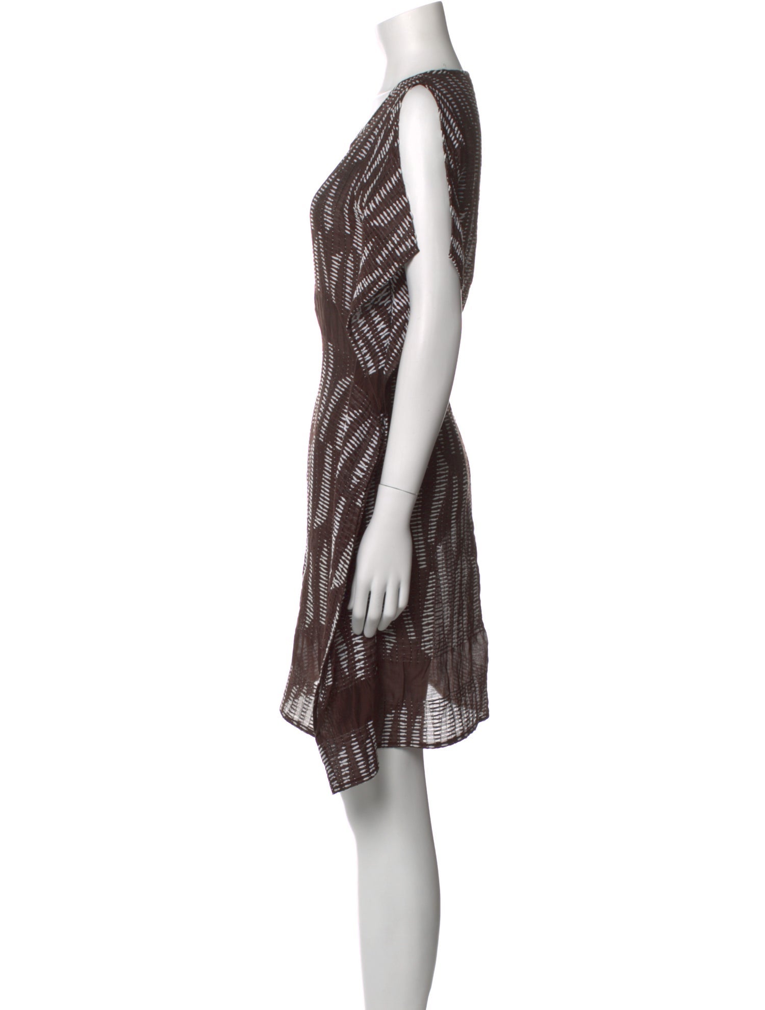 Zero + Maria Cornejo Printed Mini Dress