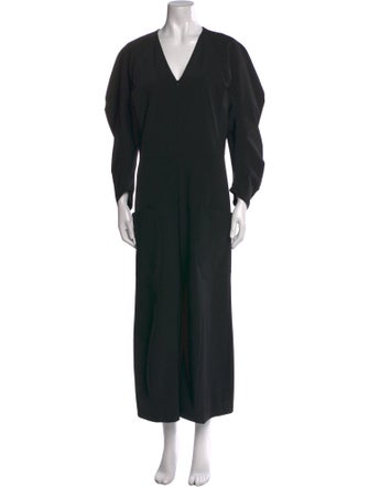 Zero + Maria Cornejo V-Neck Jumpsuit