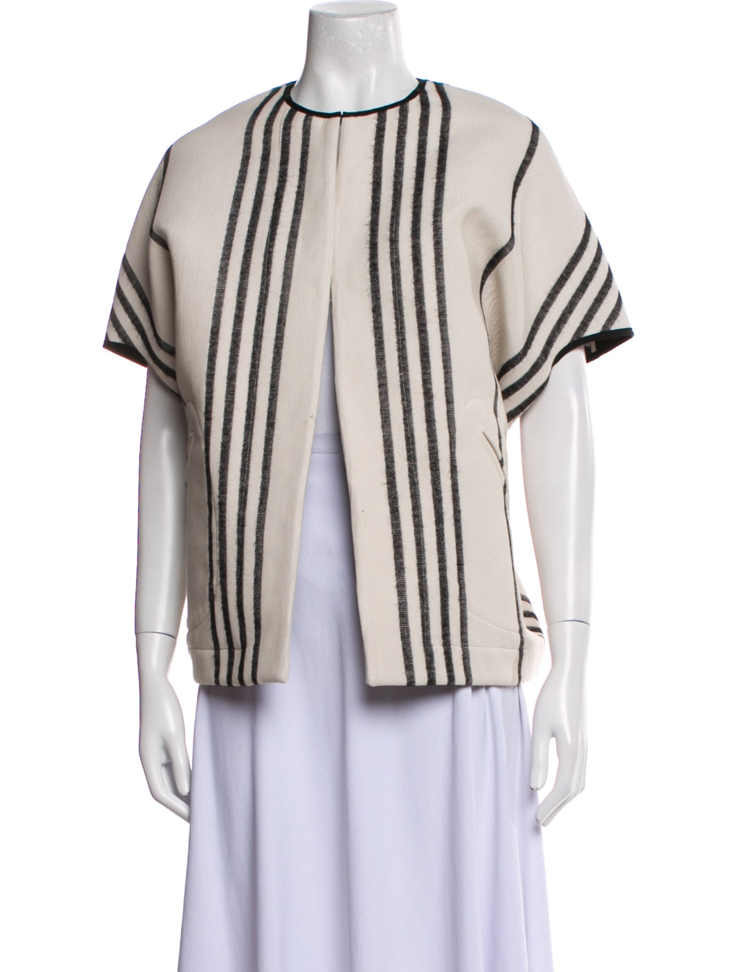 Zero + Maria Cornejo Striped Jacket w/ Tags