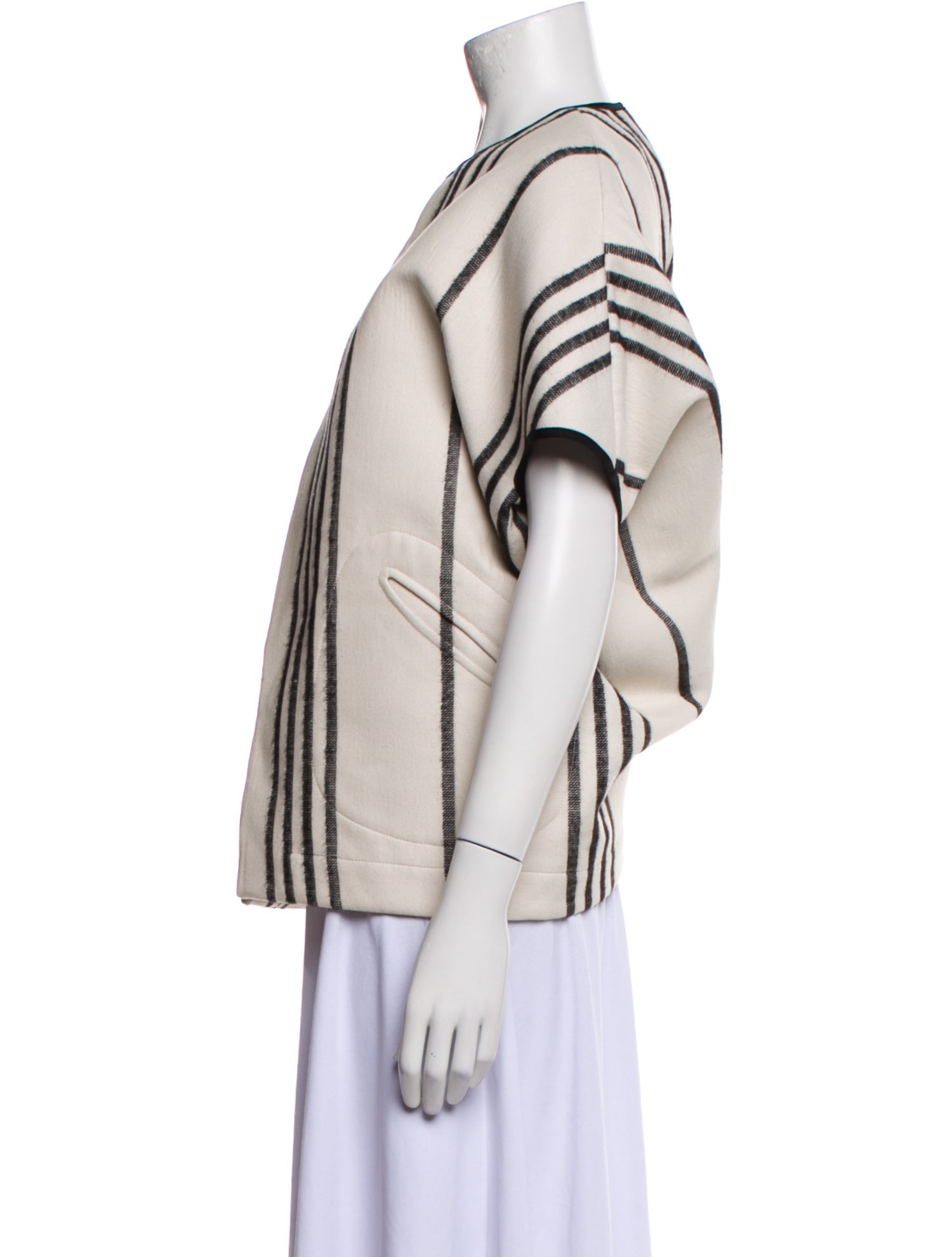 Zero + Maria Cornejo Striped Jacket w/ Tags