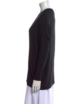 Zero + Maria Cornejo V-Neck Long Sleeve Top