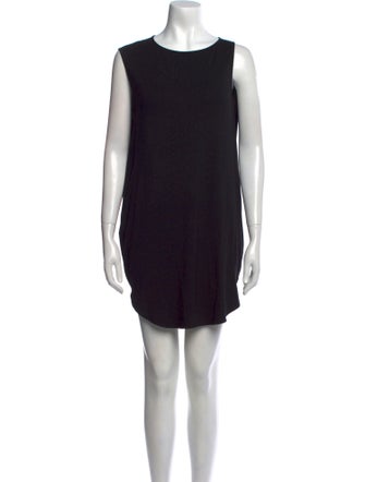 Zero + Maria Cornejo Crew Neck Mini Dress