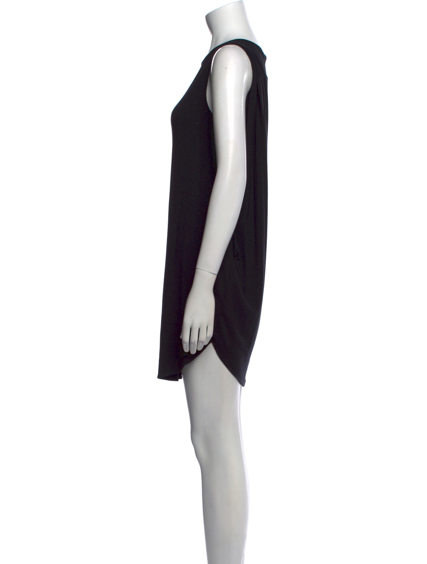 Zero + Maria Cornejo Crew Neck Mini Dress