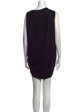 Zero + Maria Cornejo Crew Neck Mini Dress