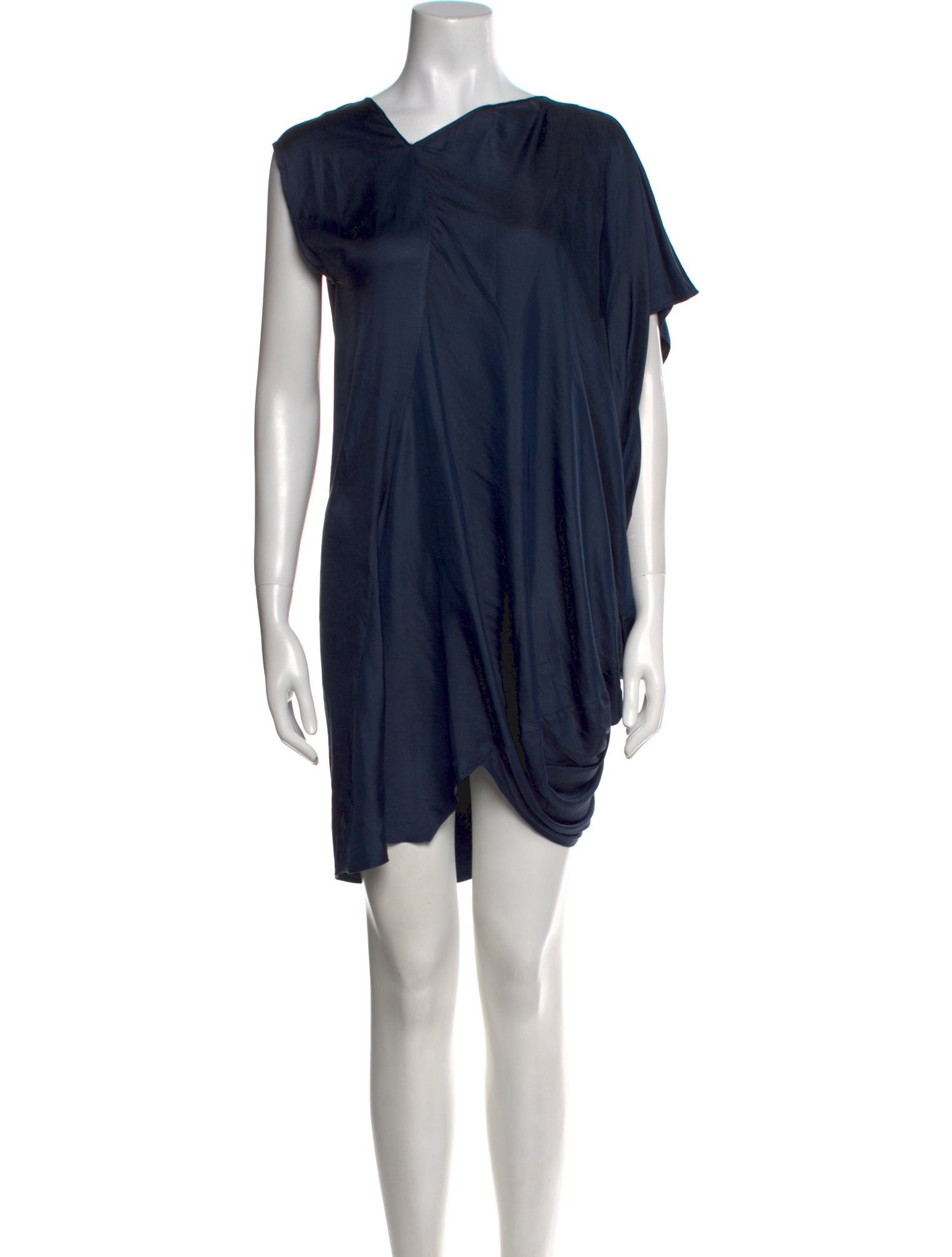 Zero + Maria Cornejo One-Shoulder Mini Dress