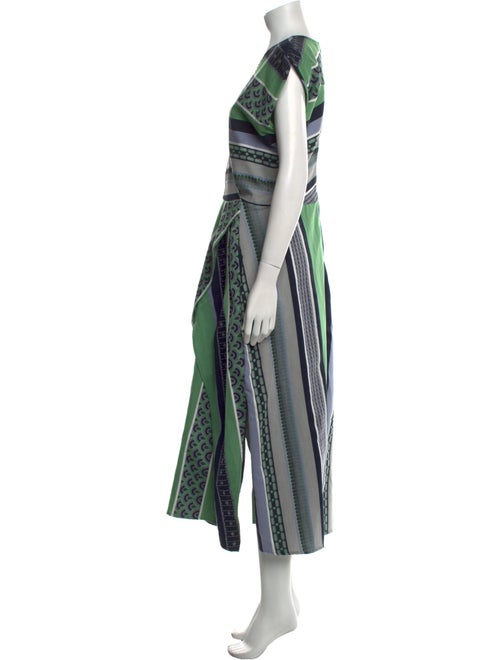 Zero + Maria Cornejo Printed Long Dress