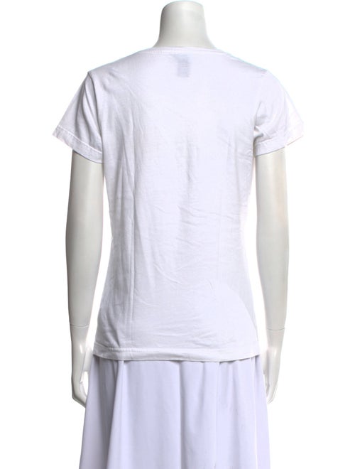 Zero + Maria Cornejo Graphic Print Crew Neck T-Shirt