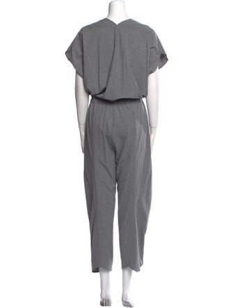 Zero + Maria Cornejo V-Neck Jumpsuit