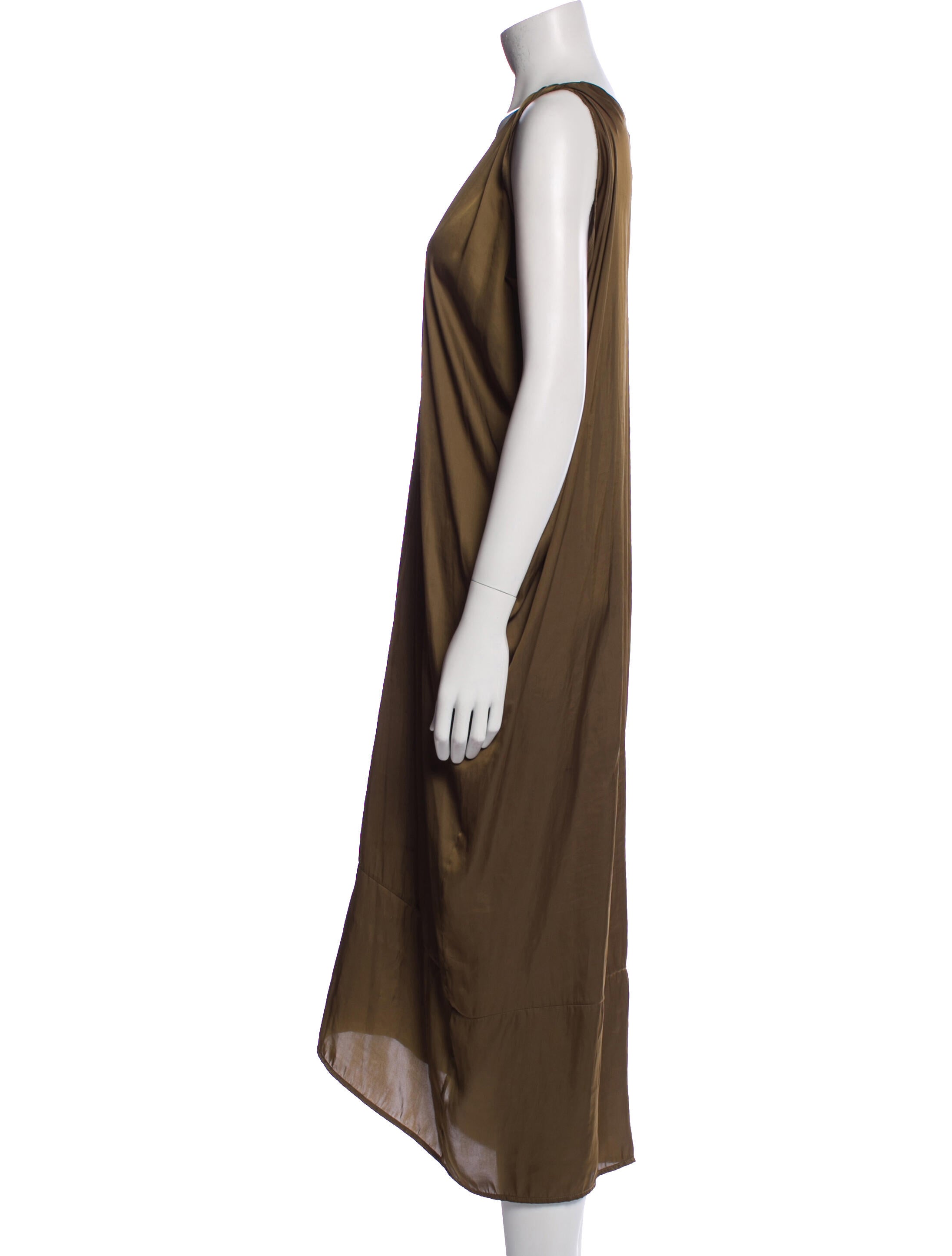 Zero + Maria Cornejo V-Neck Long Dress