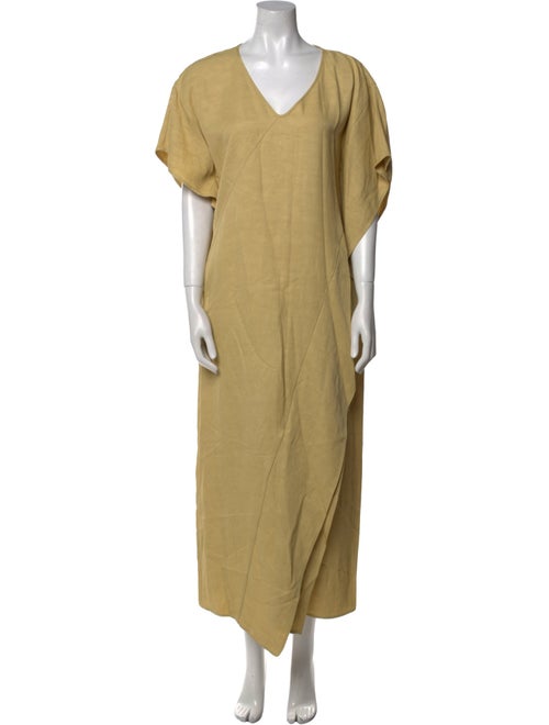 Zero + Maria Cornejo V-Neck Long Dress