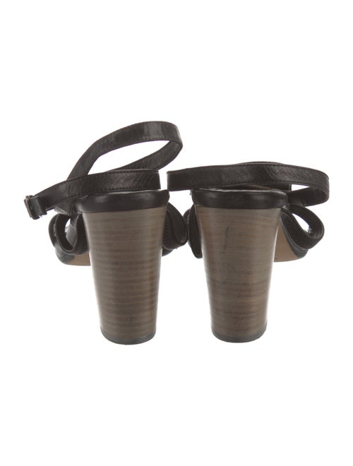 Zero + Maria Cornejo Leather Slingback Sandals