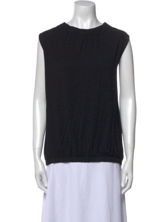 Zero + Maria Cornejo Crew Neck Sleeveless Top