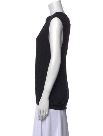 Zero + Maria Cornejo Crew Neck Sleeveless Top
