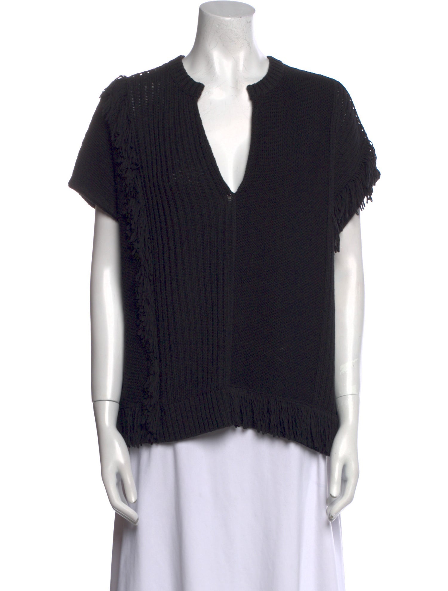 Zero + Maria Cornejo V-Neck Sweater