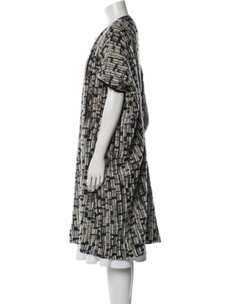 Zero + Maria Cornejo Tweed Pattern Evening Jacket