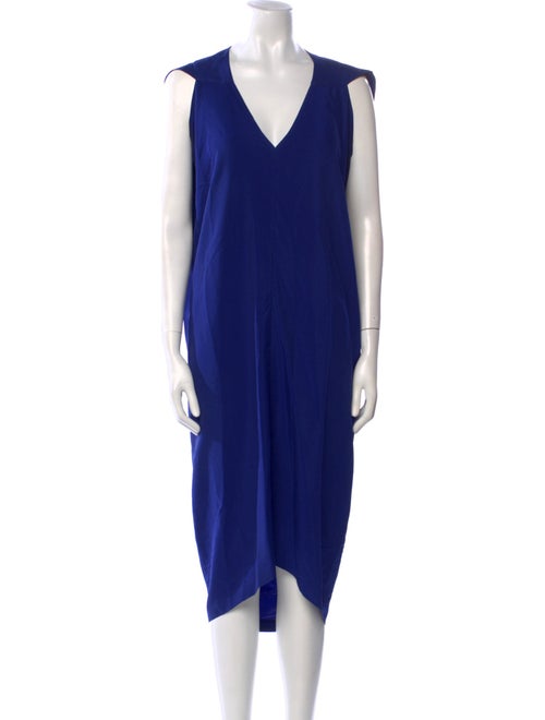 Zero + Maria Cornejo Silk Midi Length Dress