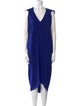 Zero + Maria Cornejo Silk Midi Length Dress