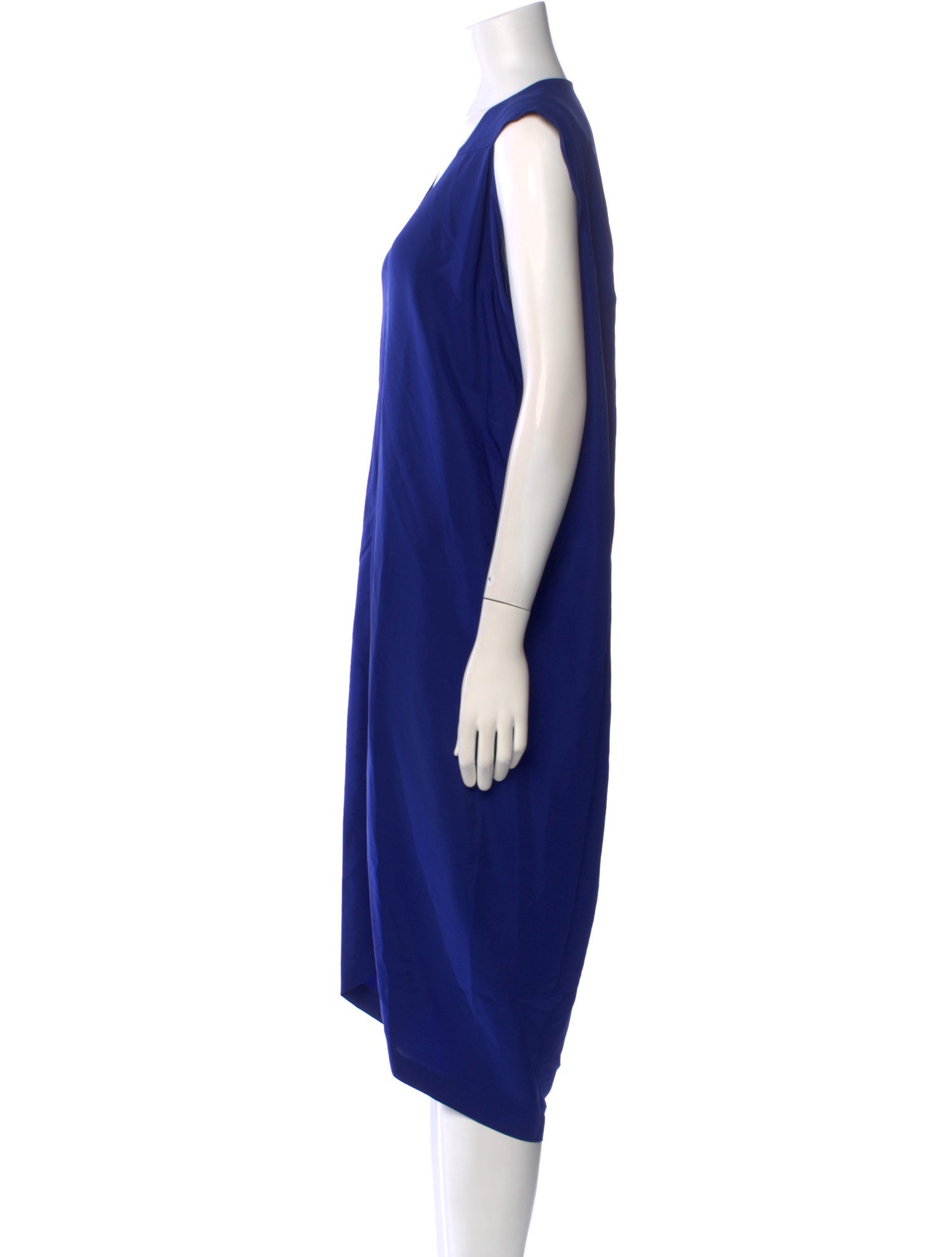 Zero + Maria Cornejo Silk Midi Length Dress