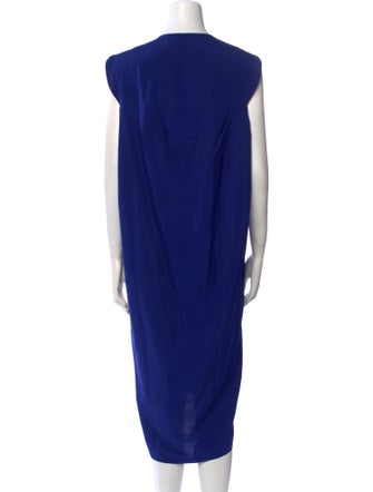 Zero + Maria Cornejo Silk Midi Length Dress