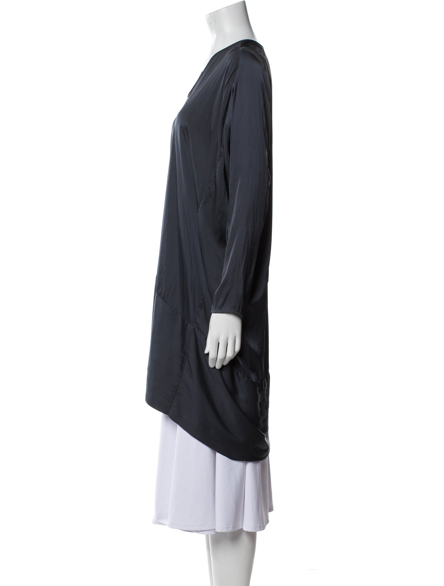 Zero + Maria Cornejo Pleated Accents Nightgown
