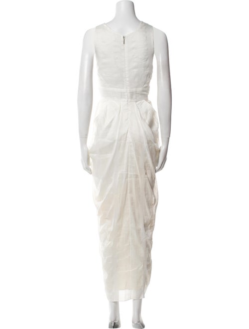 Zero + Maria Cornejo V-Neck Long Dress