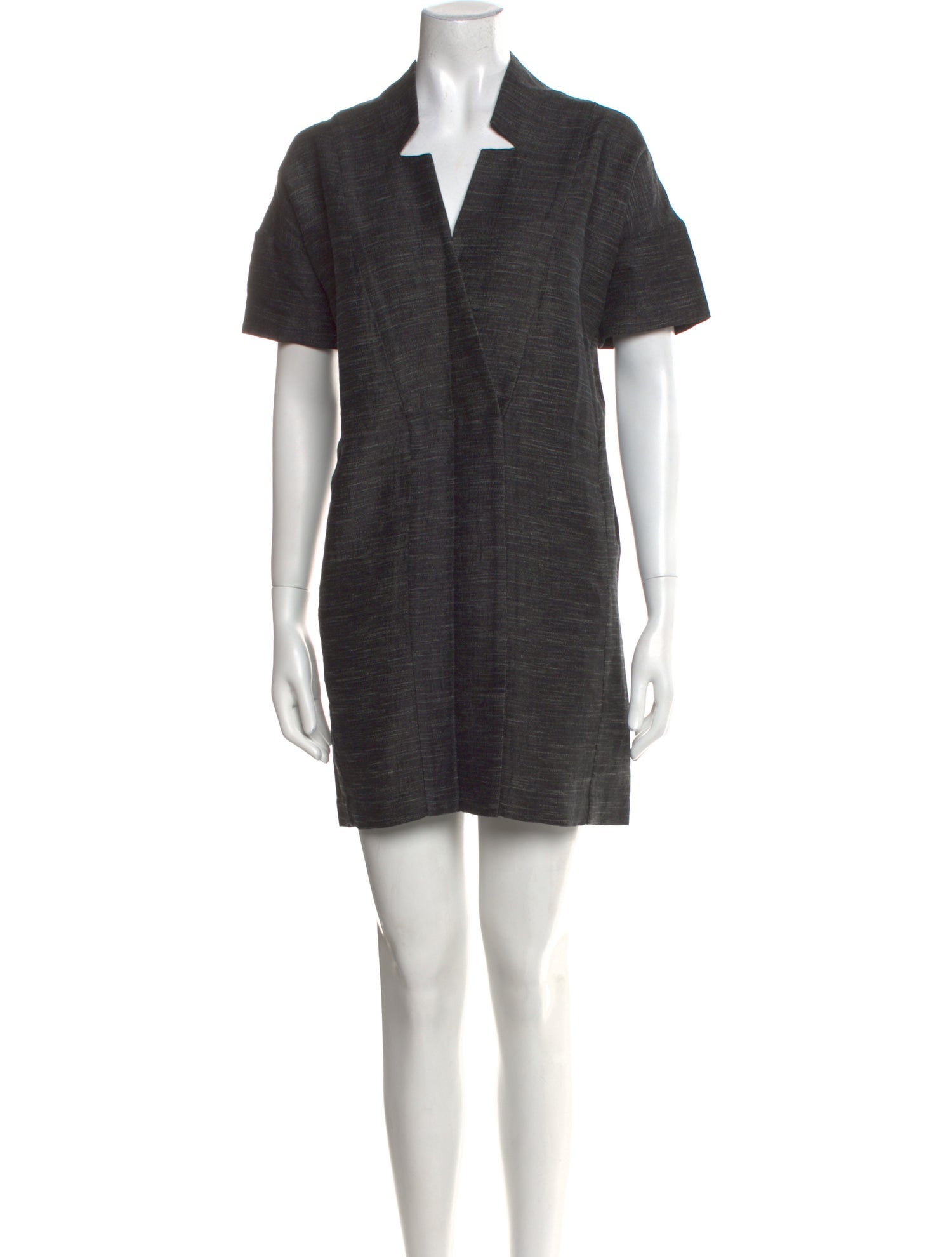 Zero + Maria Cornejo V-Neck Mini Dress