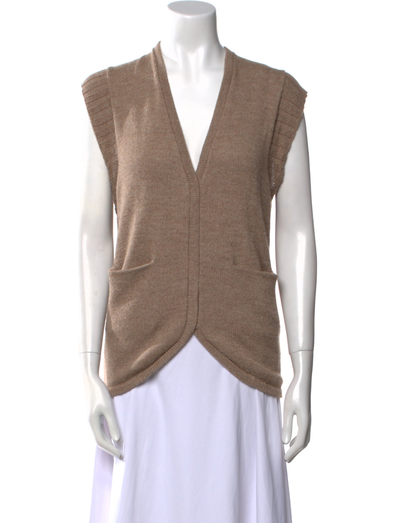 Zero + Maria Cornejo Alpaca V-Neck Sweater