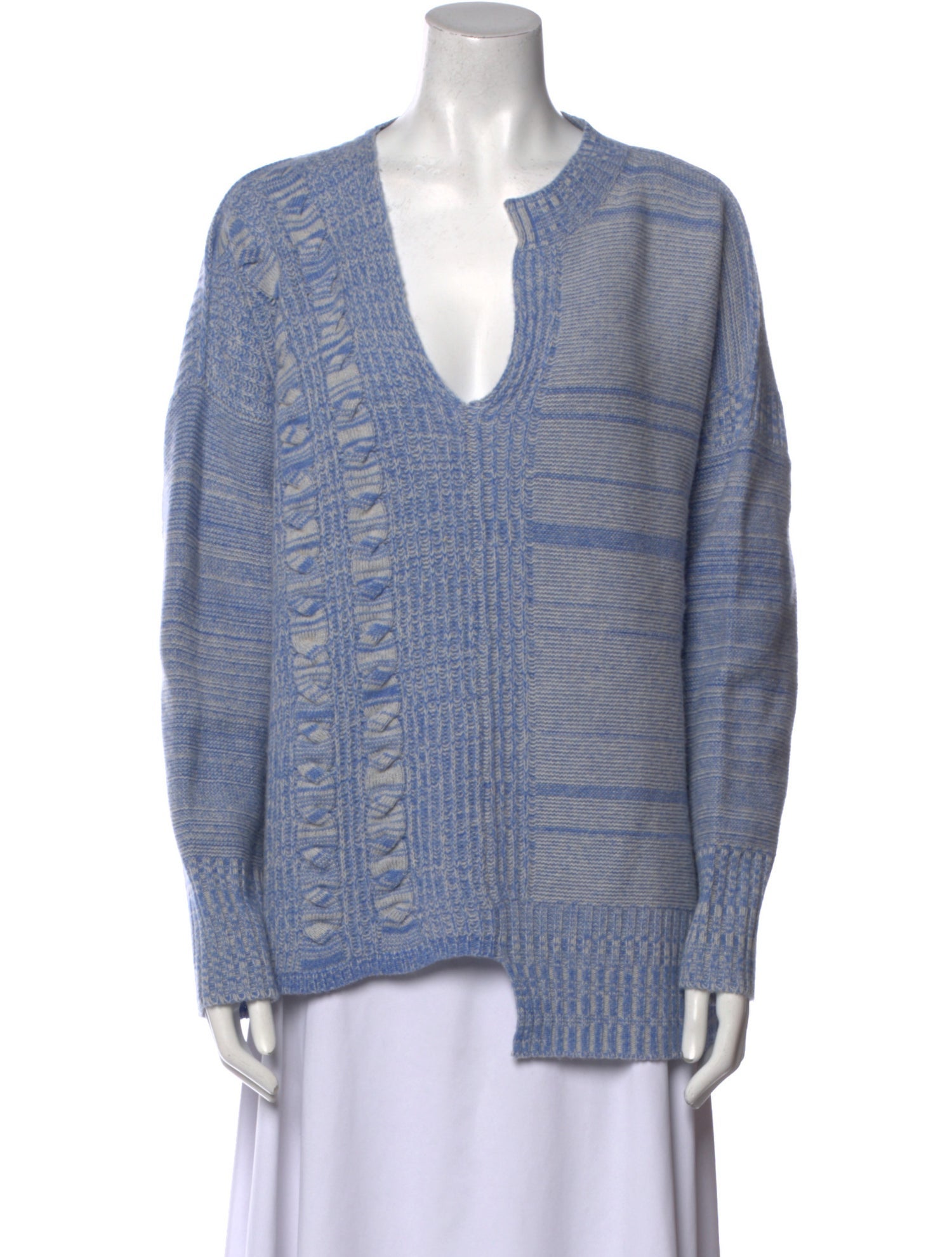 Zero + Maria Cornejo Wool Striped Sweater