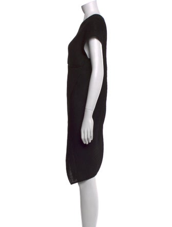 Zero + Maria Cornejo V-Neck Knee-Length Dress
