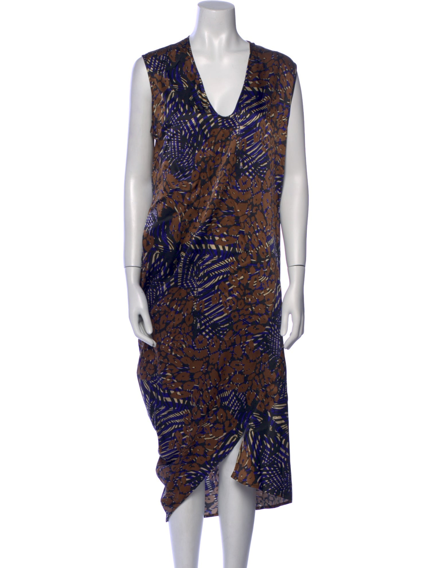 Zero + Maria Cornejo Silk Long Dress